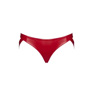 F394 Troublemaker Strappy Panties rot von Noir Handmade