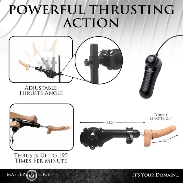 Subversion Deluxe Stockade mit Sexmaschine von Master Series | Fesselliebe.de