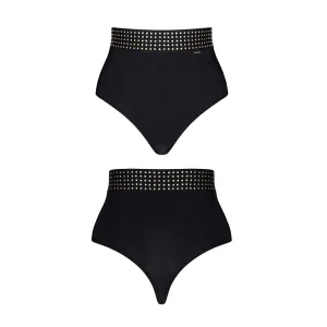 ♥ Hoch geschnittener Panty CBEmily001 von Demoniq Cash Baby Collection ♥