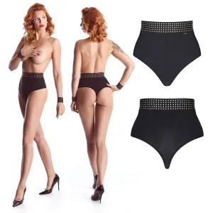 ♥ Hoch geschnittener Panty CBEmily001 von Demoniq Cash Baby Collection ♥