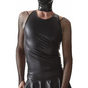 ♥ T-Shirt CRD006 schwarz von Regnes Fetish Planet Crossdresser Fetish Line ♥