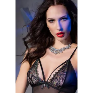 Chemise Cr4417 Schwarz von Chilirose