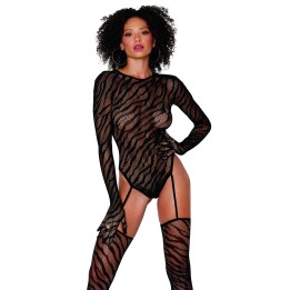 Bodystocking Dr0420 Schwarz von Dreamgirl | Fesselliebe.de