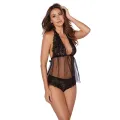 Babydoll Dr12190 Schwarz von Dreamgirl