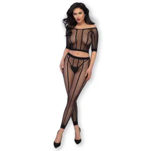 Top + Leggings Cr4647 Schwarz von Chilirose