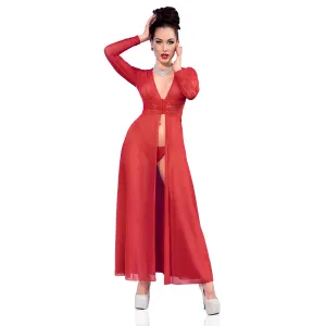 Langes Kleid Cr4421 Rot von Chilirose