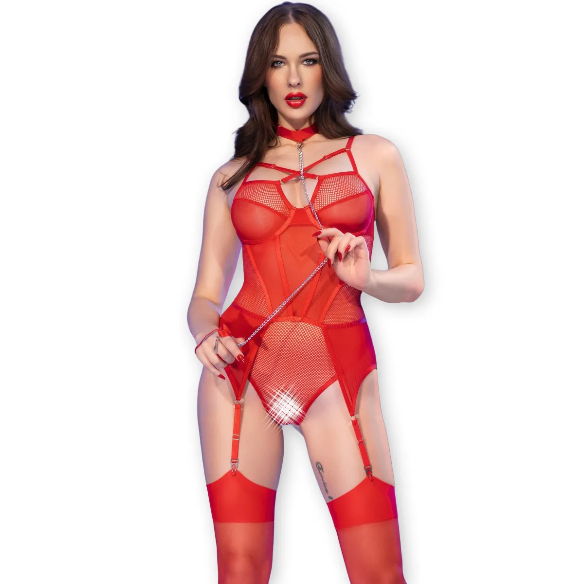 Body Cr4879 Rot - Chilirose Reizwäsche | Fesselliebe.de