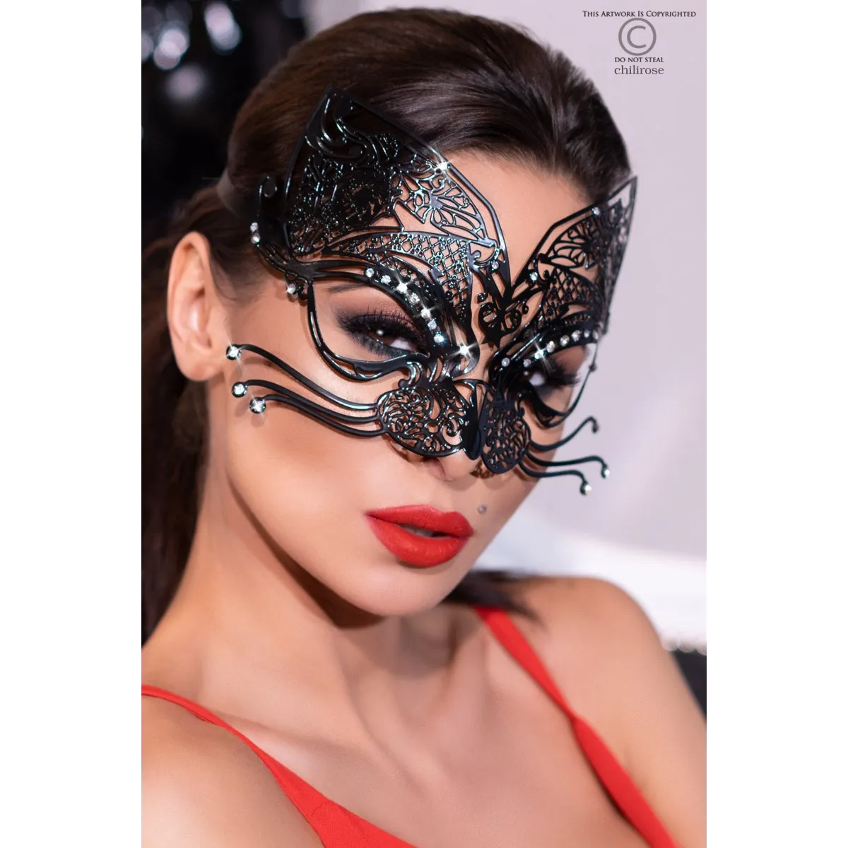 Mysterious Chili Mask Cr4326 von Chilirose | Fesselliebe.de