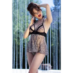 Leopard-Babydoll Cr4500 von Chilirose | Fesselliebe.de