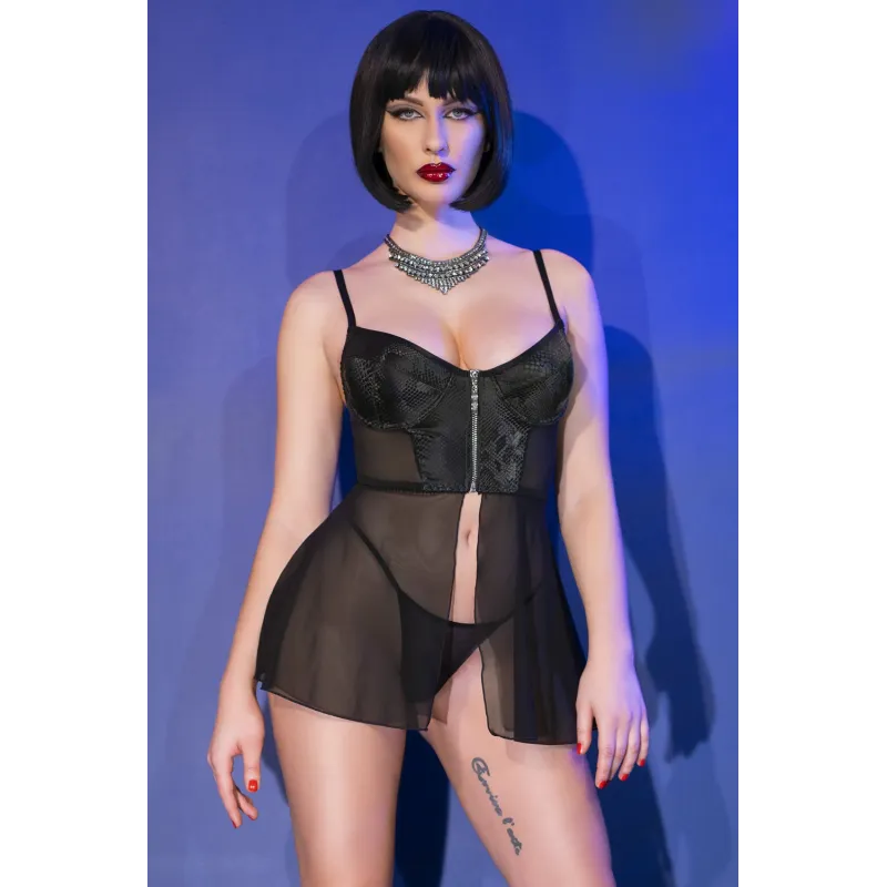 Corsagen-Set Cr4612 Schwarz von Chilirose | Fesselliebe.de