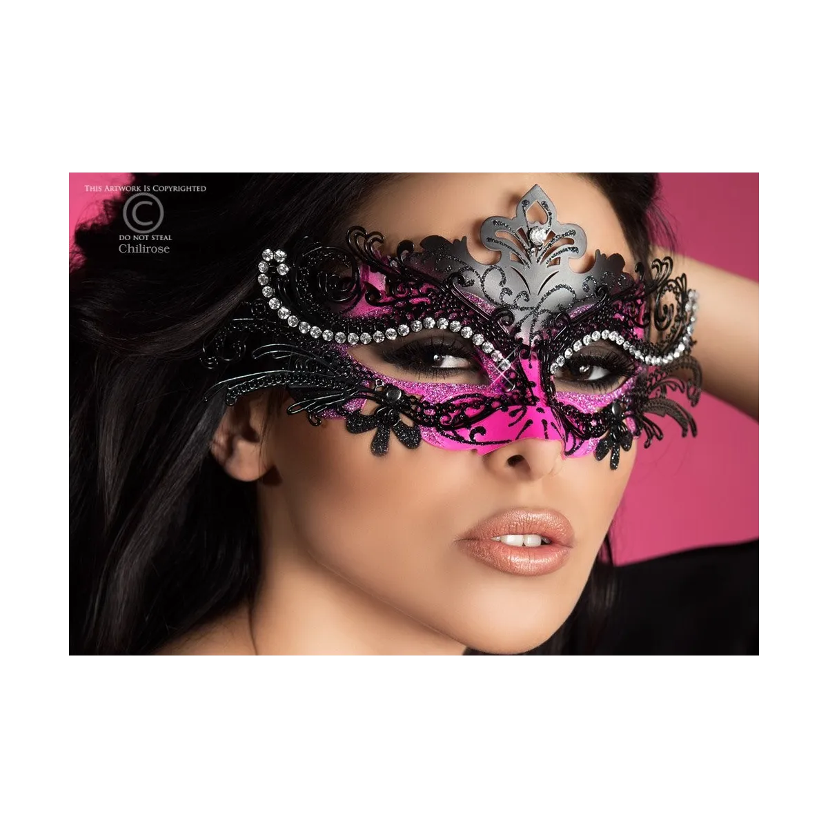 Mysterious Chili Mask Cr3993 von Chilirose | Fesselliebe.de
