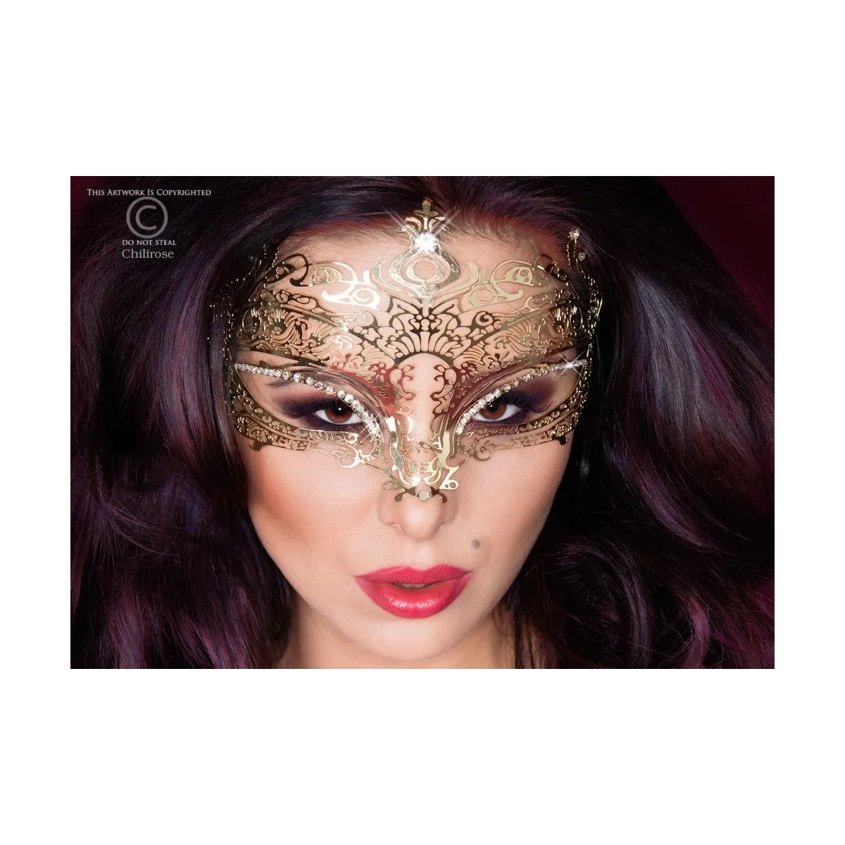 Mysterious Chili Mask Cr3805 von Chilirose | Fesselliebe.de