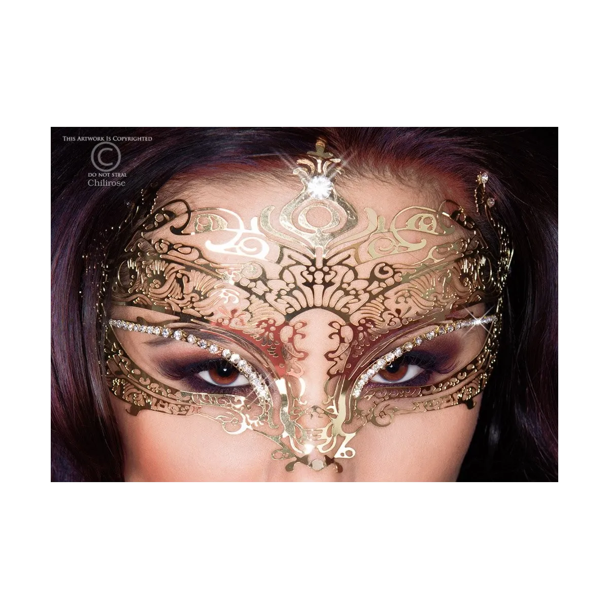 Mysterious Chili Mask Cr3805 von Chilirose | Fesselliebe.de