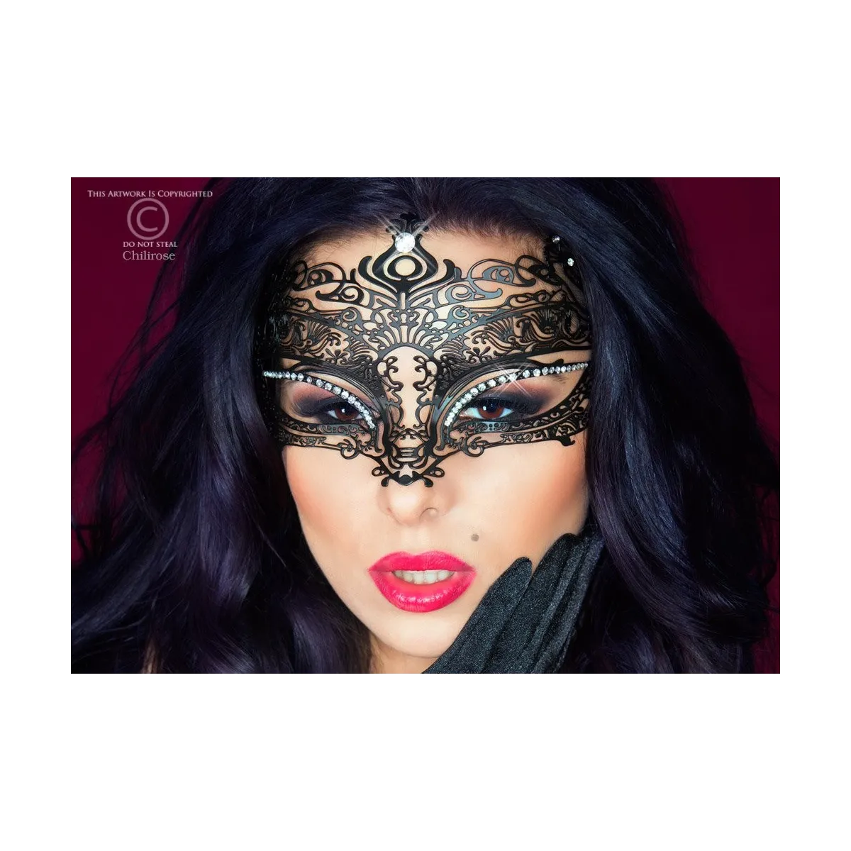 Mysterious Chili Mask Cr3807 von Chilirose | Fesselliebe.de