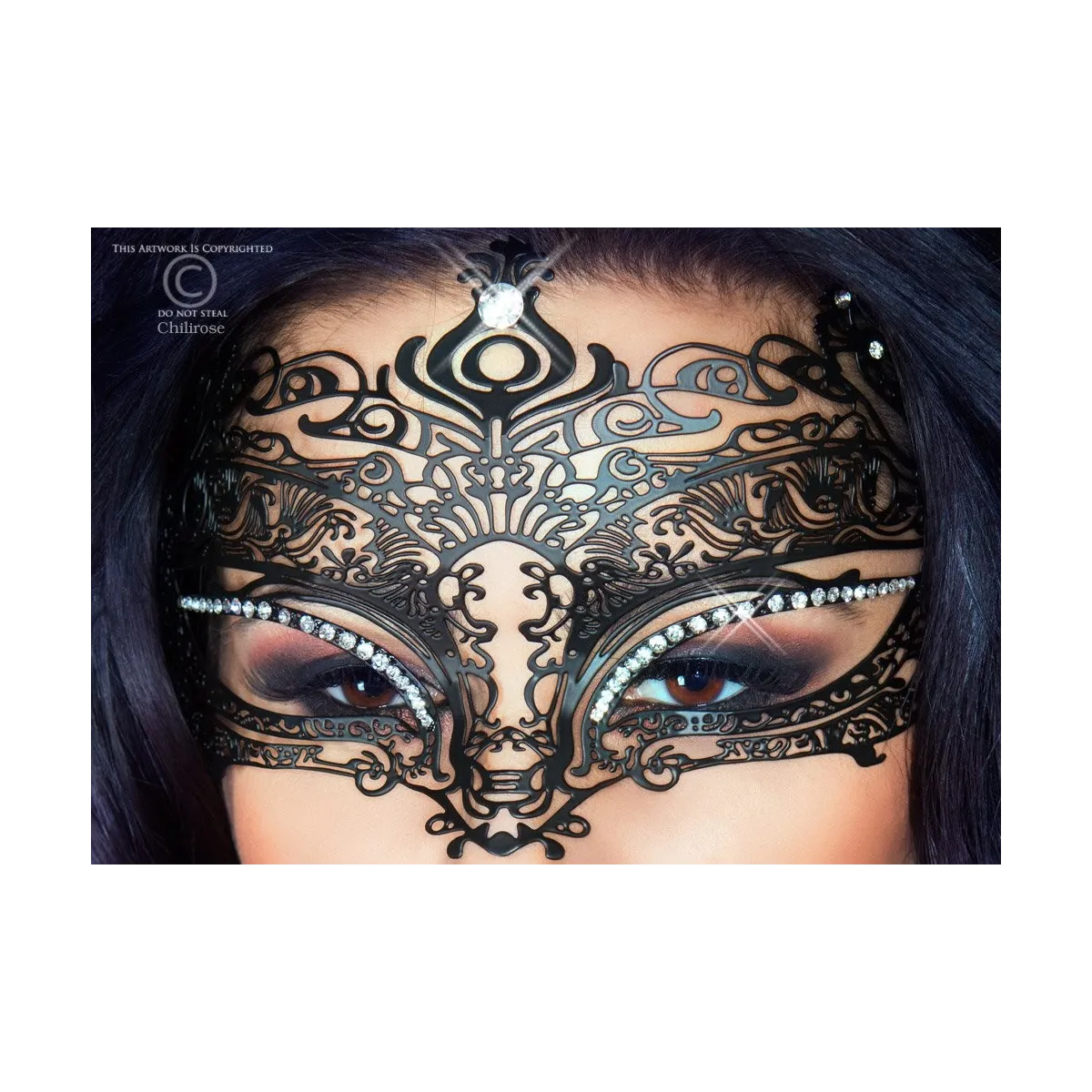 Mysterious Chili Mask Cr3807 von Chilirose | Fesselliebe.de