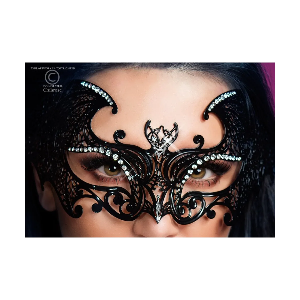 Mysterious Chili Mask Cr3994 von Chilirose | Fesselliebe.de