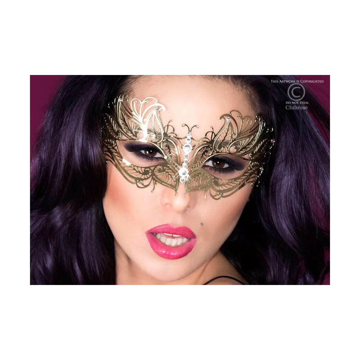 Mysterious Chili Mask Cr3806 von Chilirose | Fesselliebe.de