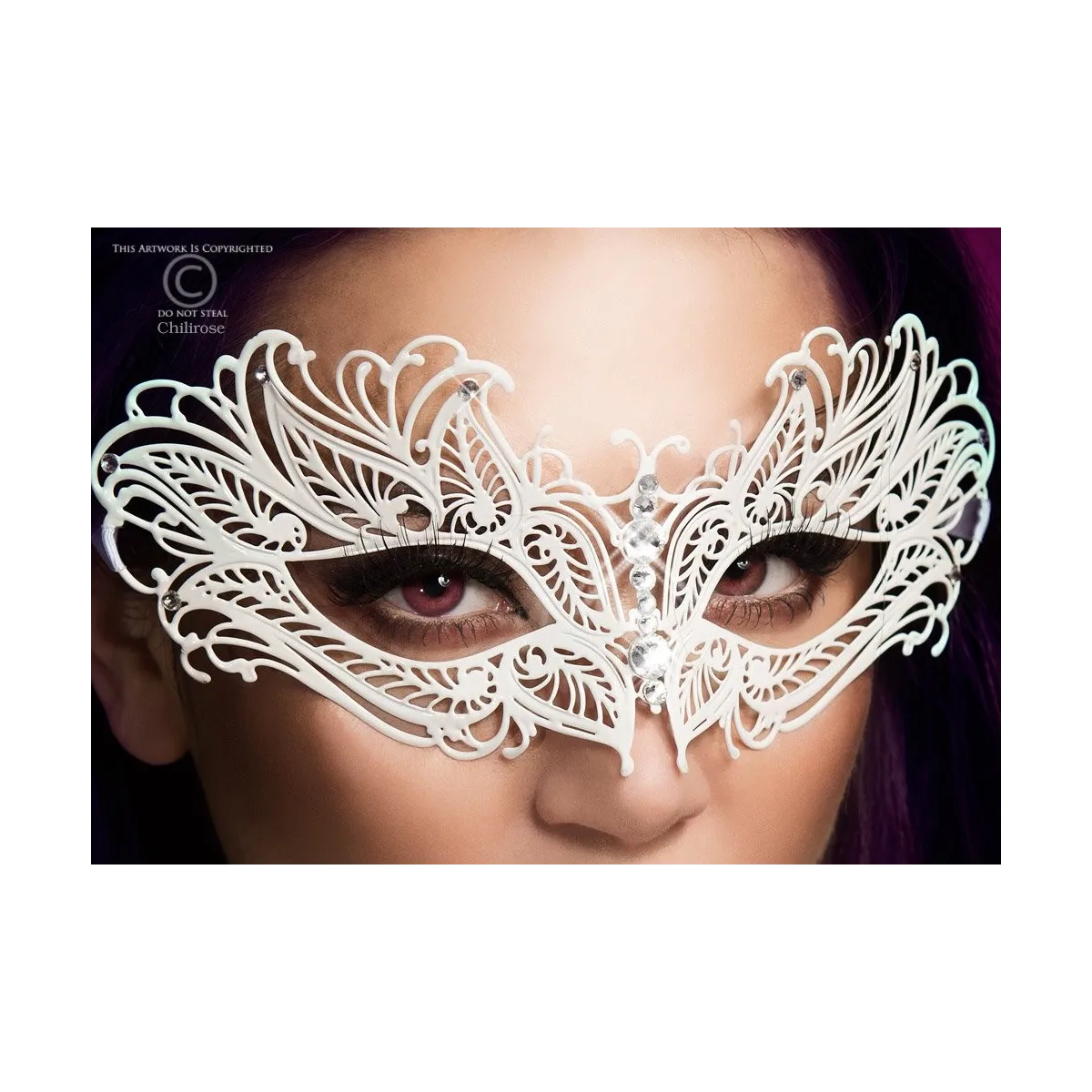 Mysterious Chili Mask Cr3995 von Chilirose | Fesselliebe.de
