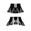 ♥ Schwarzer Mini-Rock TDJuliana001 von Demoniq Total Domination Collection ♥