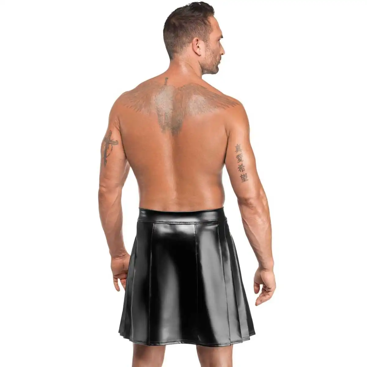 Schwarzer Herren Rock Valor H090 von Noir Handmade Kink Royal Collection | Fesselliebe.de