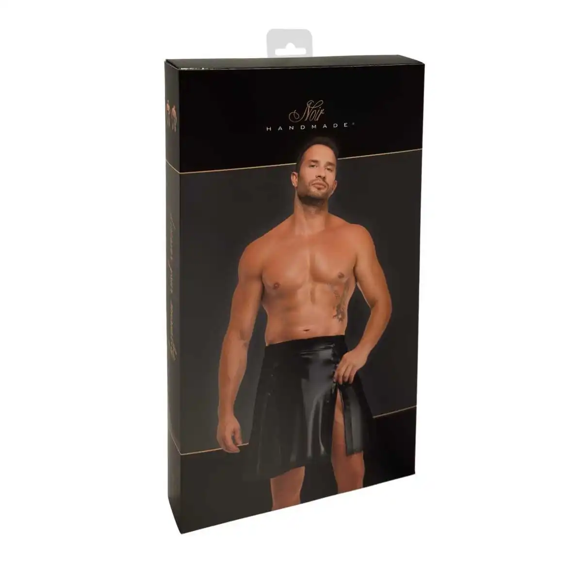 Schwarzer Herren Rock Valor H090 von Noir Handmade Kink Royal Collection | Fesselliebe.de