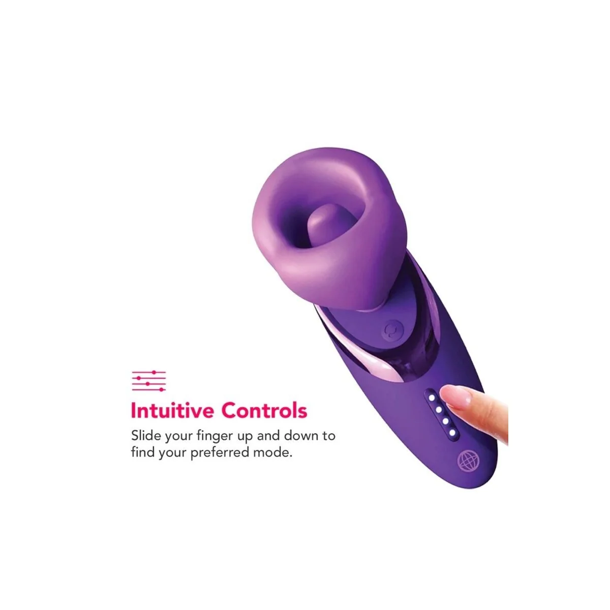 Vergnügungsvibrator Lila von Fantasy For Her