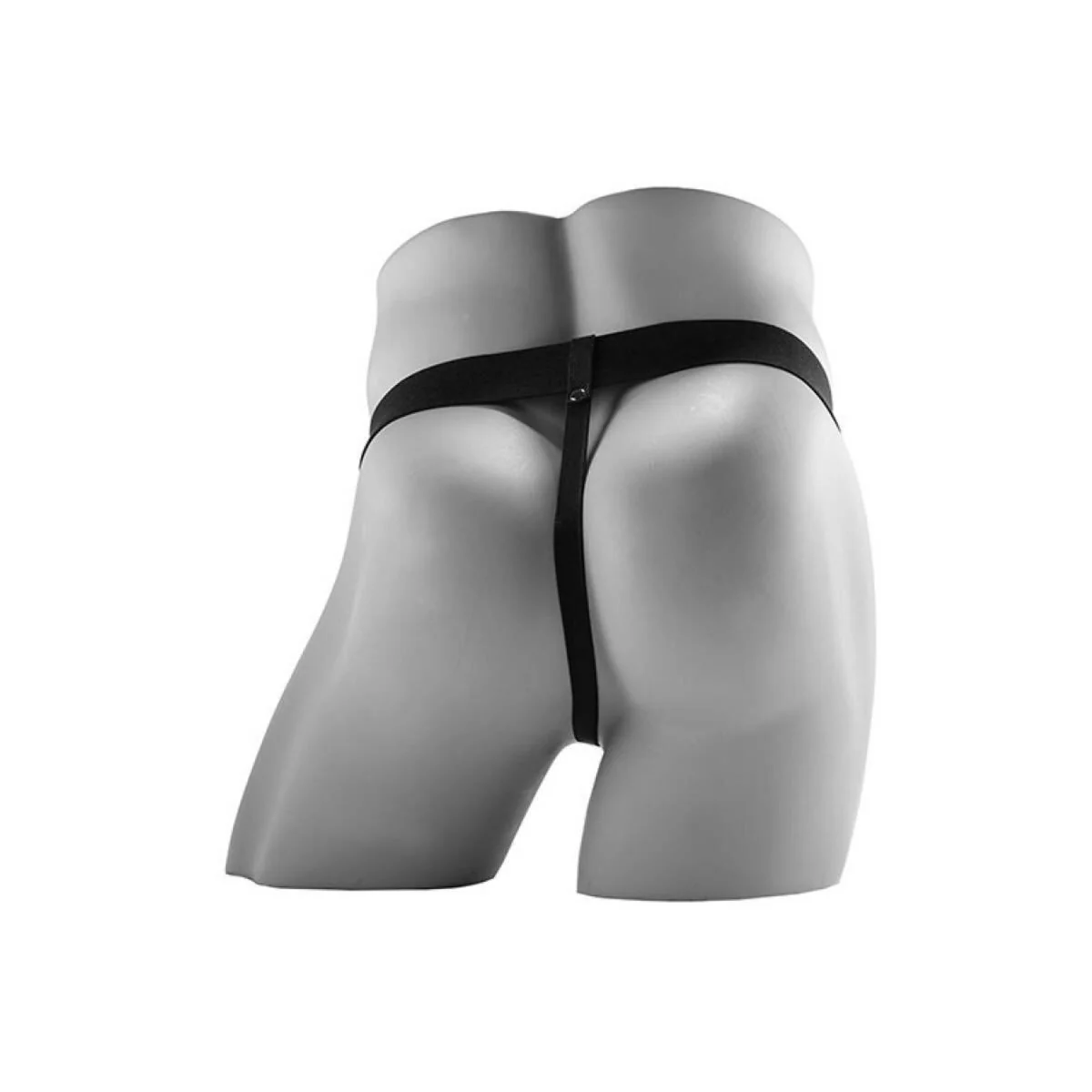 Realistischer, Vibrierender Hohl-Strap-On mit Hoden, 17,8 cm von Fetish Fantasy Series