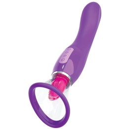 Klitorisauger Violet, der Die Zunge Stimuliert von Fantasy For Her