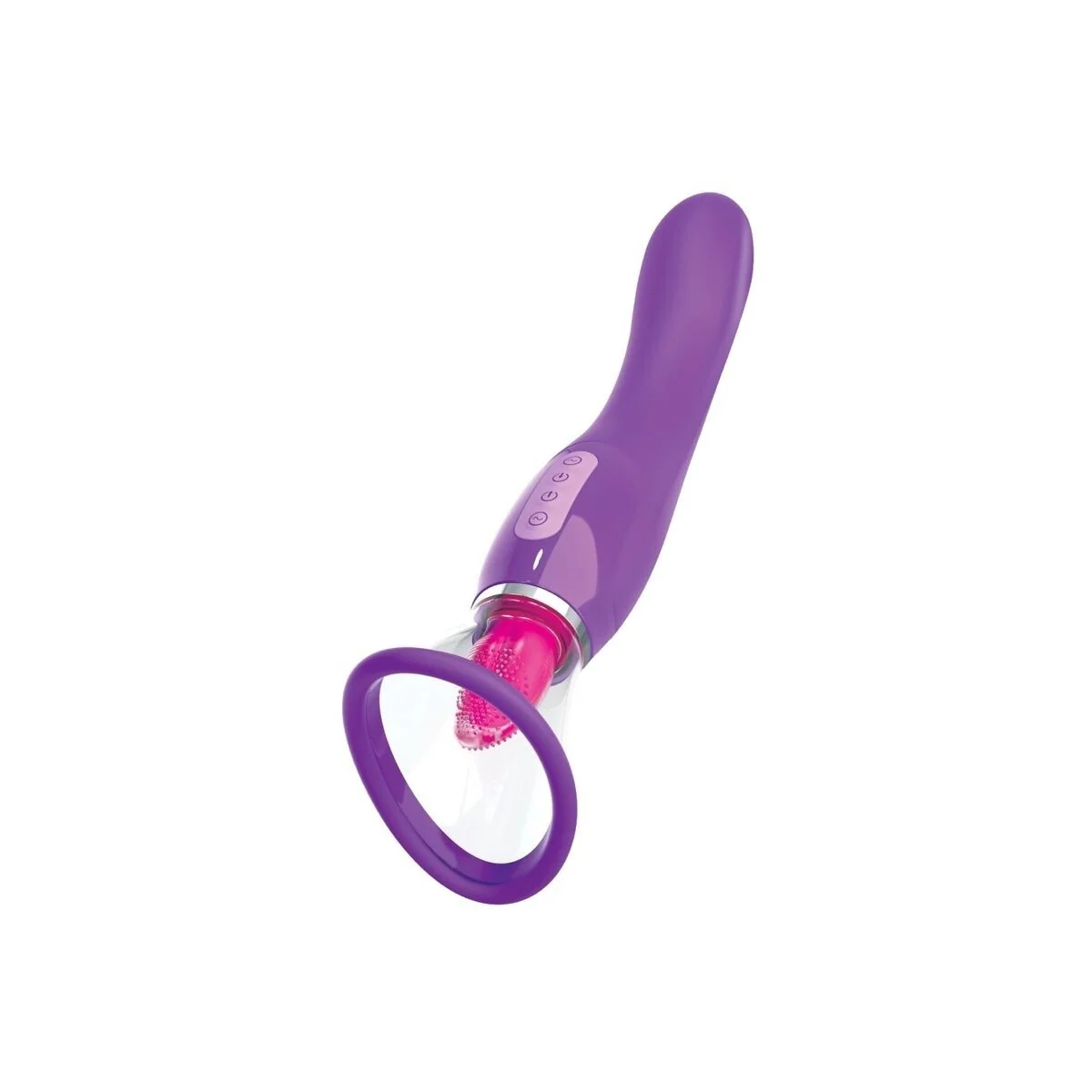 Klitorisauger Violet, der Die Zunge Stimuliert von Fantasy For Her