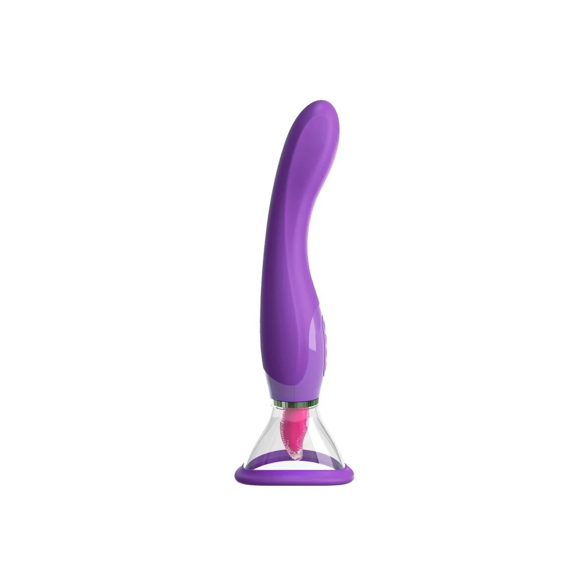 Klitorisauger Violet, der Die Zunge Stimuliert von Fantasy For Her