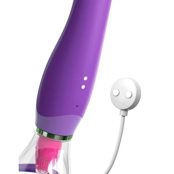 Klitorisauger Violet, der Die Zunge Stimuliert von Fantasy For Her