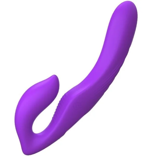 Fantasy For Her – Doppelpenetrationsvibrator mit Fernbedienung, 9 Violette Stufen von Fantasy For Her