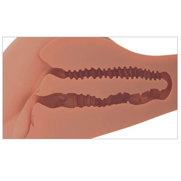 Realistischer 360°-Po- und Vagina-Masturbator von Pdx Plus+