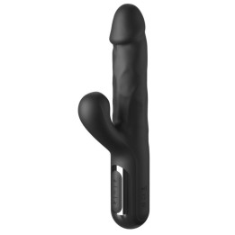 Sonix Silikon-Thruster-Hase-Vibrator Schwarz von Fetish Fantasy Series