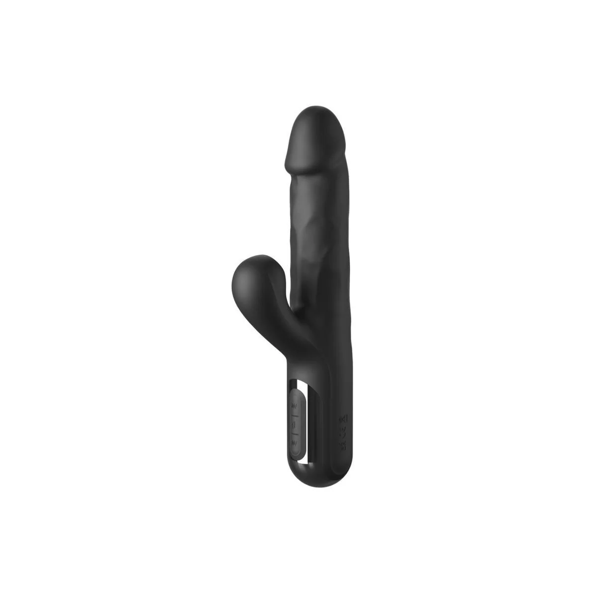 Sonix Silikon-Thruster-Hase-Vibrator Schwarz von Fetish Fantasy Series