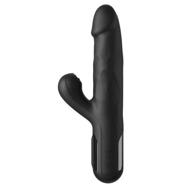 Sonix Silikon-Thruster-Hase-Vibrator Schwarz von Fetish Fantasy Series