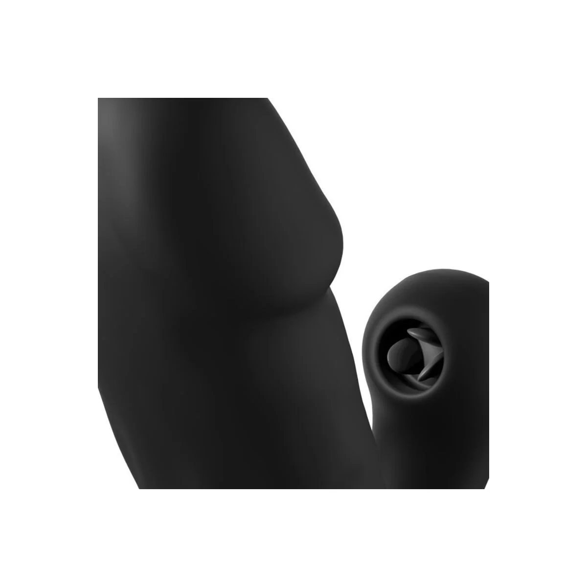 Sonix Silikon-Thruster-Hase-Vibrator Schwarz von Fetish Fantasy Series