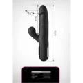 Sonix Silikon-Thruster-Hase-Vibrator Schwarz von Fetish Fantasy Series