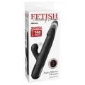 Sonix Silikon-Thruster-Hase-Vibrator Schwarz von Fetish Fantasy Series