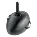 aufblasbarer Liebesball mit Dildo, Schwarz, 41,9 cm von Fetish Fantasy Series
