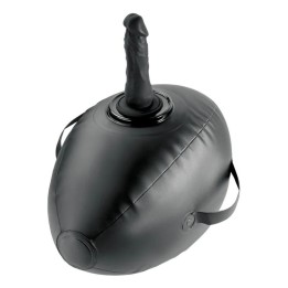 aufblasbarer Liebesball mit Dildo, Schwarz, 41,9 cm von Fetish Fantasy Series