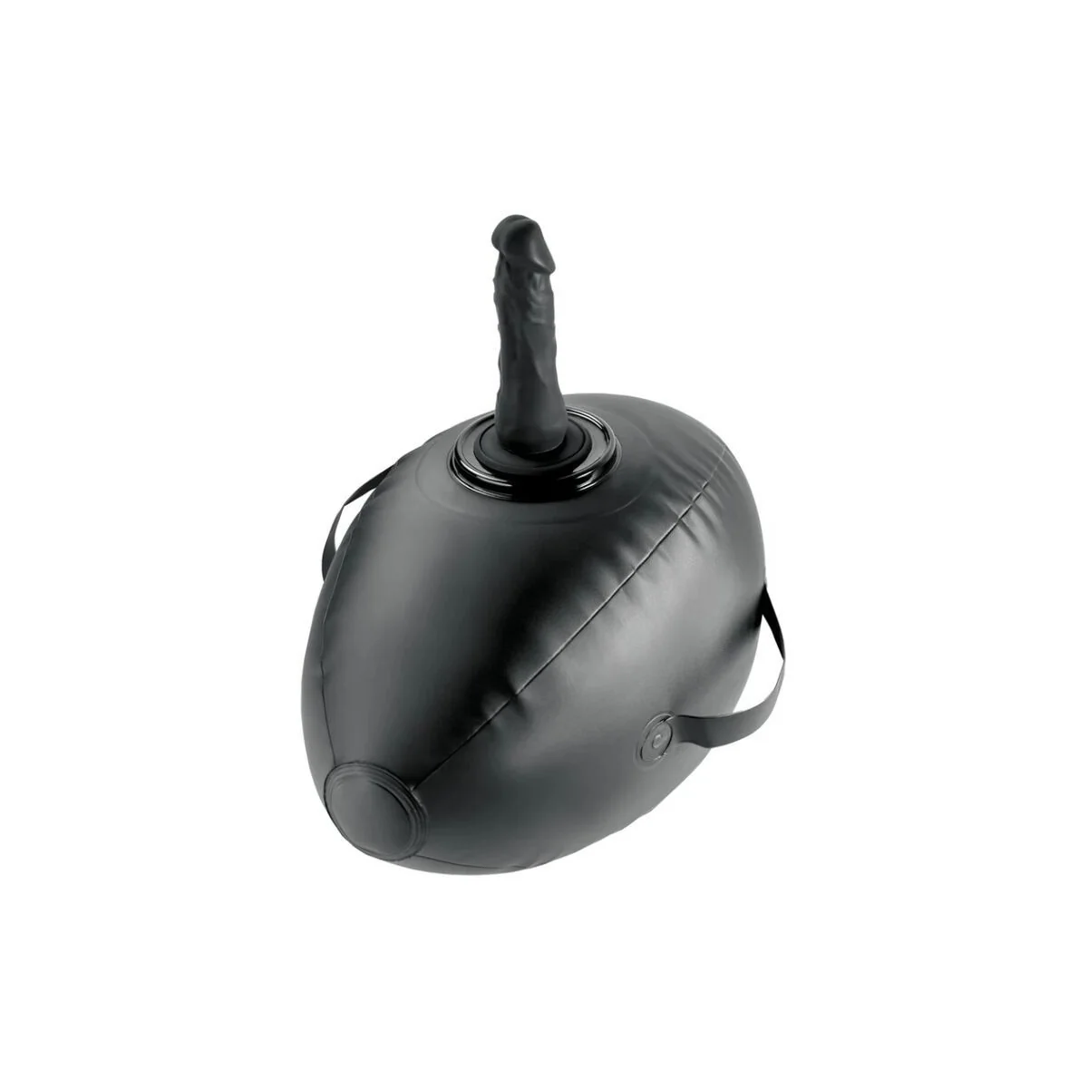 aufblasbarer Liebesball mit Dildo, Schwarz, 41,9 cm von Fetish Fantasy Series