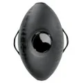 aufblasbarer Liebesball mit Dildo, Schwarz, 41,9 cm von Fetish Fantasy Series
