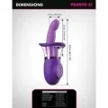 Ultimate Pleasure Pro Plus Hase-Vibrator Lila 20,3 cm von Fantasy For Her