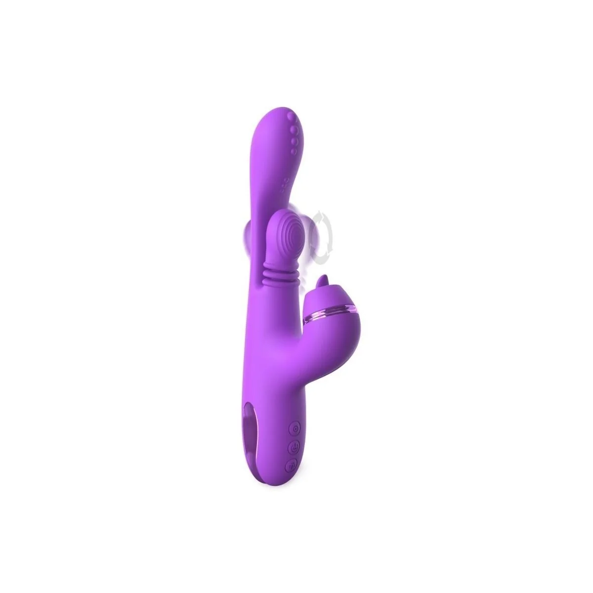 Intimotion Pulse Pro Vibe Rabbit Vibrator Lila von Fantasy For Her