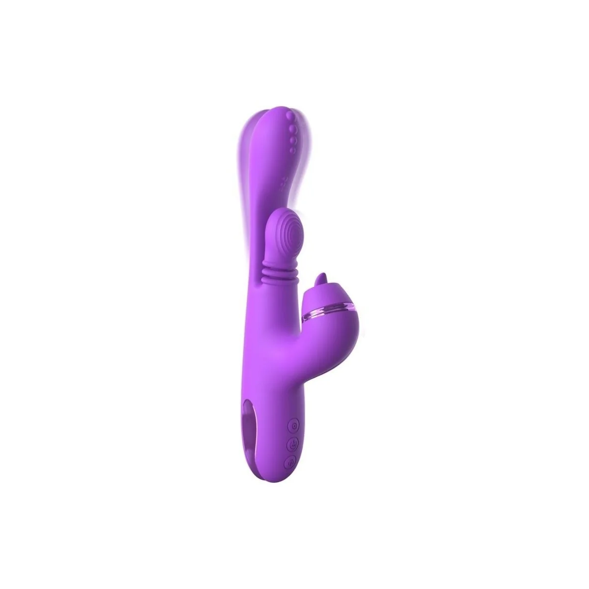 Intimotion Pulse Pro Vibe Rabbit Vibrator Lila von Fantasy For Her