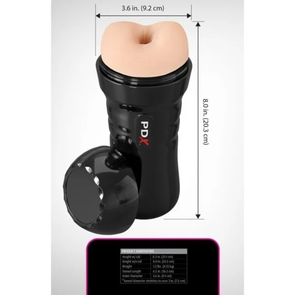 Wet Bussies Super Bangin' Butthole Anal Stroker 20,8 cm von Pdx Extreme