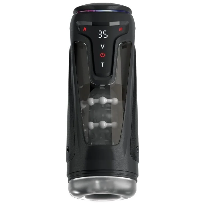 Moto-Bator Pro Thrusting Stroker Automatischer Vibrations- und Wärme-Masturbator 26,5 cm von Pdx Elite