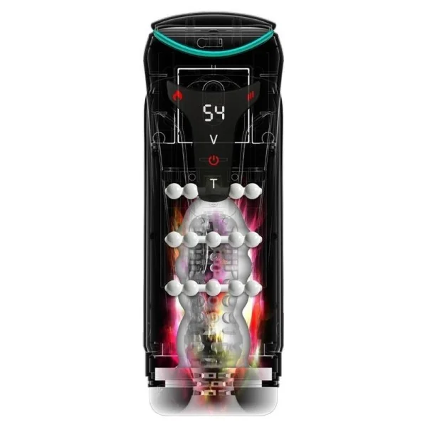 Moto-Bator Pro Thrusting Stroker Automatischer Vibrations- und Wärme-Masturbator 26,5 cm von Pdx Elite