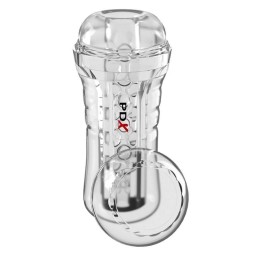 Viewtube Plus Transparenter Stroker mit Durchsicht und Ez-Grip, 21 cm von Pdx Elite